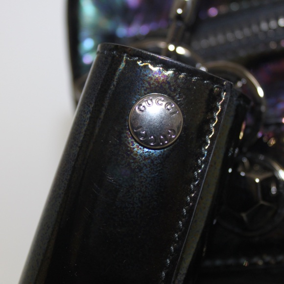 Metallic Patent Metal Studs Over-sized - Picture 2 of 11